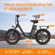URLIFE E20 Bicicletta elettrica 20 - immagine 5