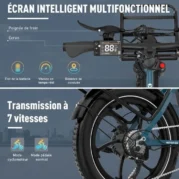 HITWAY Bicicletta elettrica 20 - immagine 3