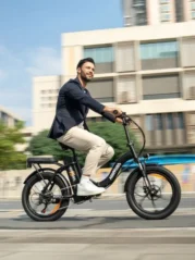 Bicicletta elettrica pieghevole - HILLMILES - immagine 3