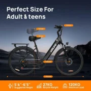 URLIFE Bicicletta elettrica 26 - immagine 5