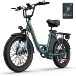 URLIFE E20 - Bicicletta elettrica da 20" con pneumatici larghi
