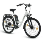 SPATIAL Bicicletta elettrica bianca 26