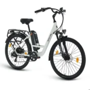SPATIAL Bicicletta elettrica bianca 26