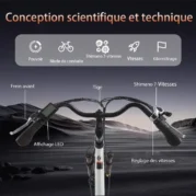 SPATIAL Bicicletta elettrica bianca 26 - immagine 2